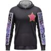 Jotaro Kujo Jojos Bizarre Adventure Streetwear Lightweight Hoodie FRONT mockup - Anime Blanket Shop