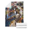 focused mikasa blanket 348048 - Anime Blanket Shop