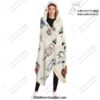 ghibli chibi character hooded blanket aop 157 - Anime Blanket Shop