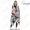 ghibli face character 3d hooded blanket aop 140 - Anime Blanket Shop
