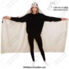 ghibli face character 3d hooded blanket aop 270 - Anime Blanket Shop