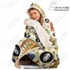 ghibli full character 3d hooded blanket aop 110 - Anime Blanket Shop