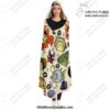 ghibli full character 3d hooded blanket aop 193 - Anime Blanket Shop