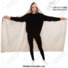 ghibli full character 3d hooded blanket aop 505 - Anime Blanket Shop