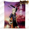 haikyuu number 02 karusano high premium microfleece blanket style aop 524 - Anime Blanket Shop