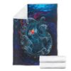 sea creatures ponyo blanket 855402 - Anime Blanket Shop