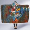 stained gundam hooded blanket 852924 - Anime Blanket Shop