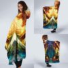 vibrant attack on titan hooded blanket 657846 - Anime Blanket Shop