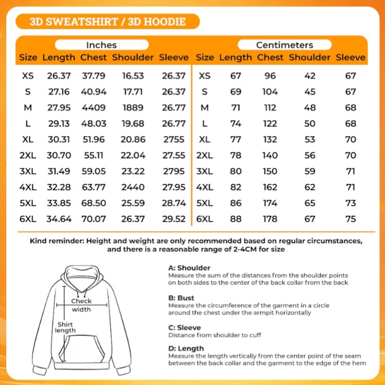 3D Sweatshirt 3D Hoodie 2 - Anime Blanket Shop